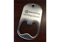 dog tags bottle opener